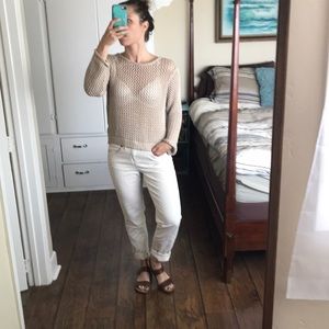 H&M Divided brand mesh-knit sweater